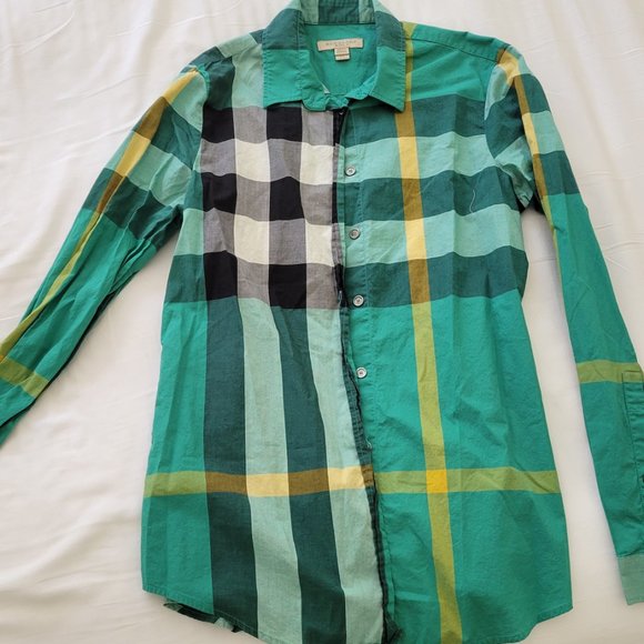 Burberry brit plaid shirt - Picture 2 of 2